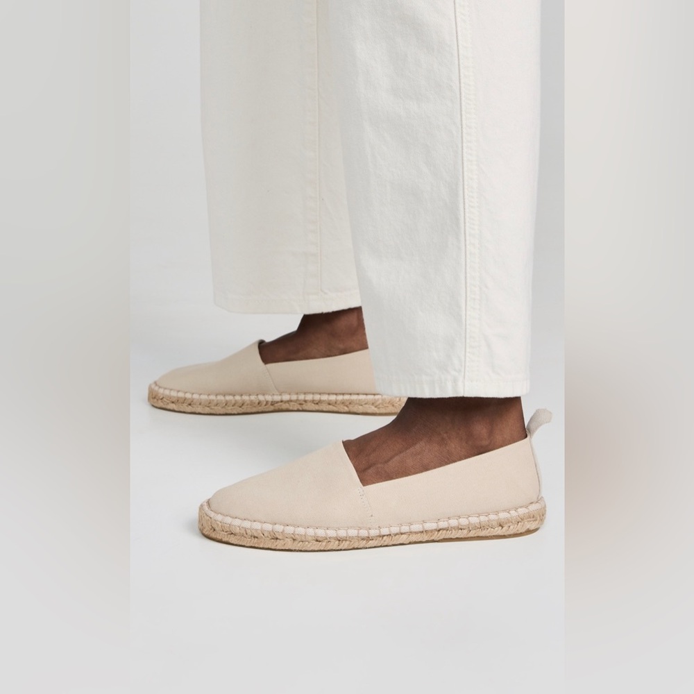 KAANAS Roma Espadrilles, Oat, Size 10